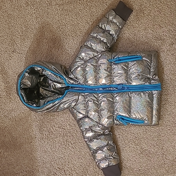 NWOT Appaman Duck Down Holographic Coat